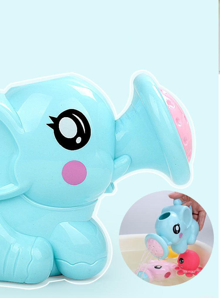 Elephant Water Spray Bath Toy: With Storage Bag