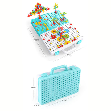 DIY Construction Toolbox Set: Disassembly Puzzle Game