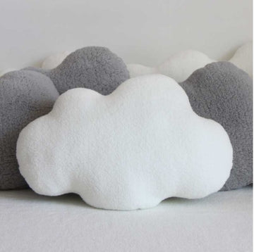 Soft Plush Weather Series Pillow: Cloud, Sun & Rainbow