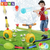 Yellow Water Sprinkler Toy: Outdoor Summer Play