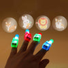Cartoon Finger Projection Lamp: Luminous Light Toy