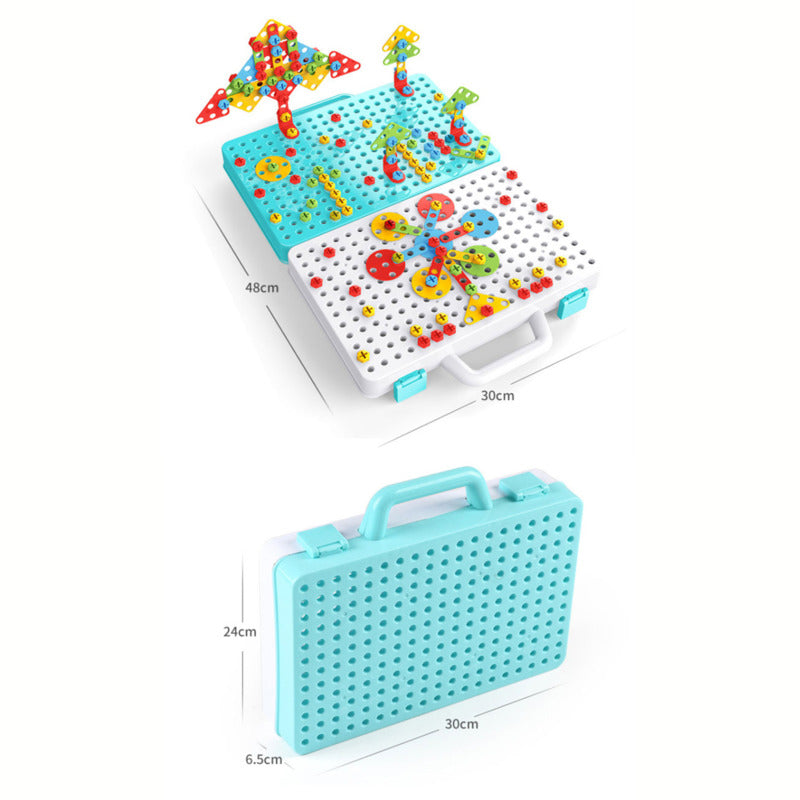 DIY Construction Toolbox Set: Disassembly Puzzle Game