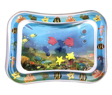 Inflatable Tummy Time Mat: Sensory Water Play
