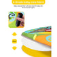 Zoo Theme Baby Play Gym: Sensory Activity Mat
