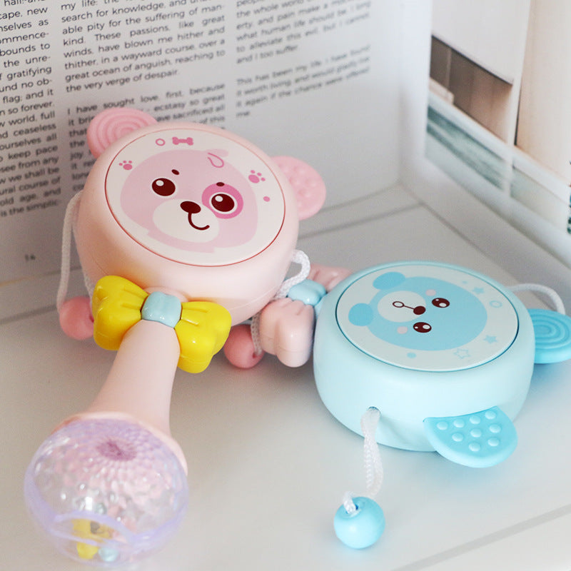 Musical Animal Rattle Toy: Soothing Baby Teether