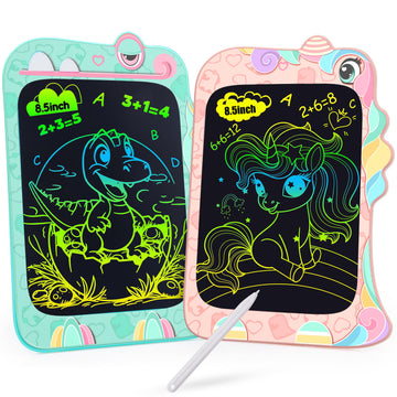 LCD Writing Tablet: Colorful Doodle Board