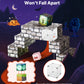 Magnetic Cemetery Zombie Blocks: 100 Piece Set