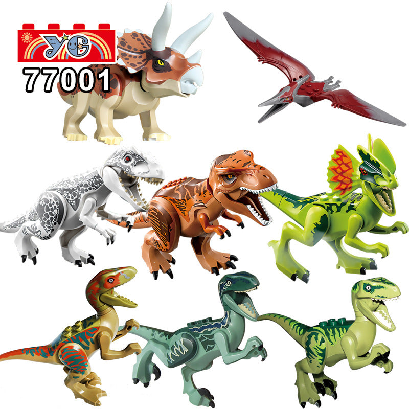 Electric Dinosaur Racing Track: T-Rex Assembly Set