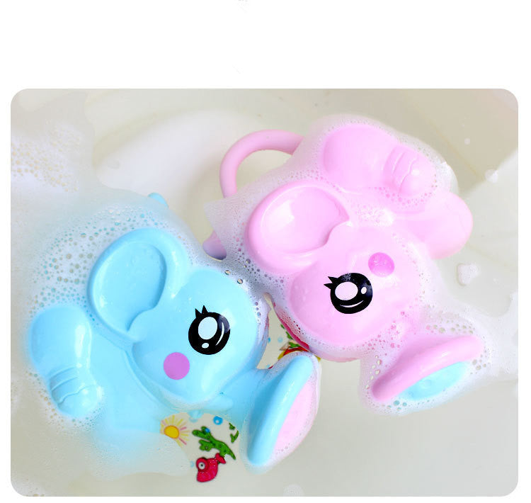 Elephant Water Spray Bath Toy: With Storage Bag