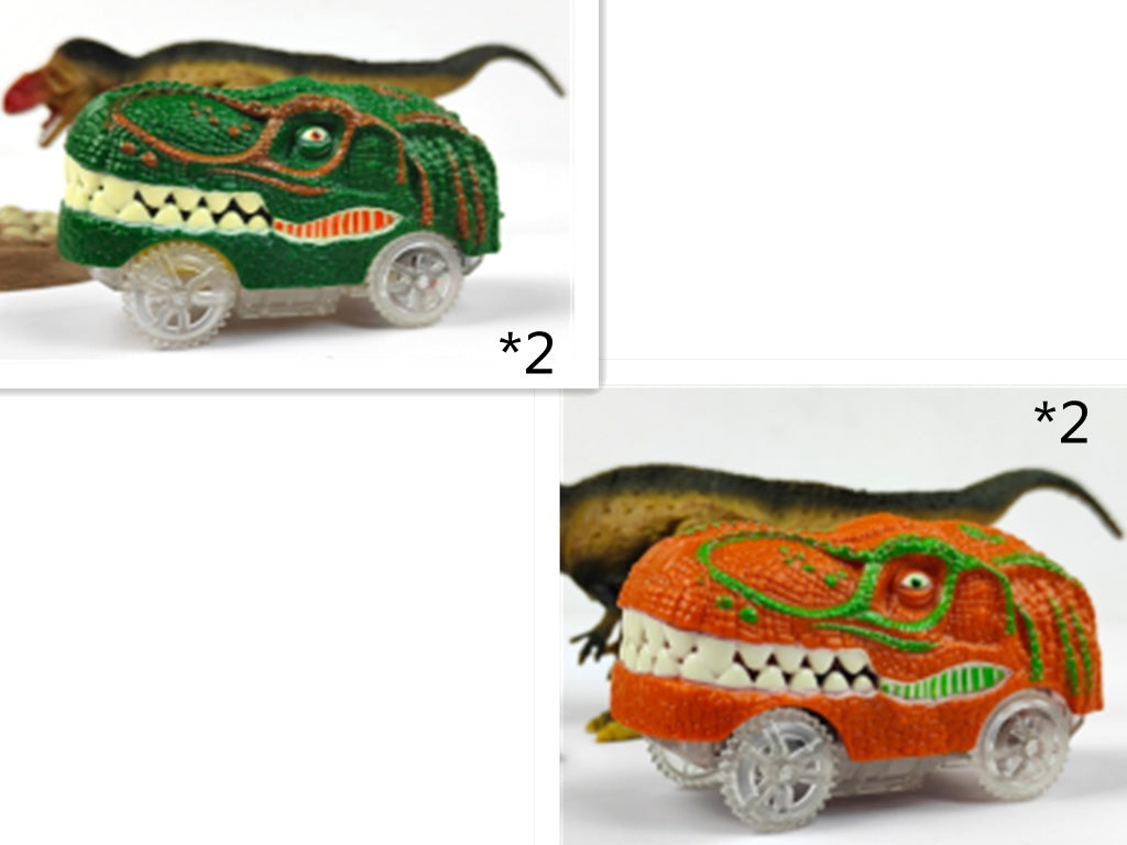 Electric Dinosaur Racing Track: T-Rex Assembly Set