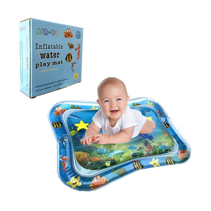 Inflatable Tummy Time Mat: Sensory Water Play