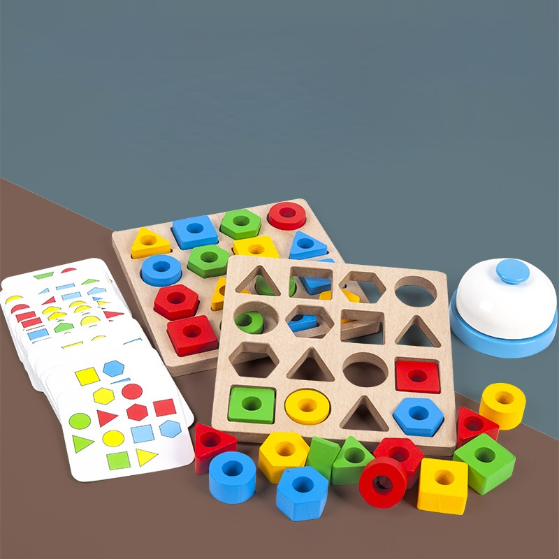 Geometric Shape Matching Game: Pairing Block Puzzle