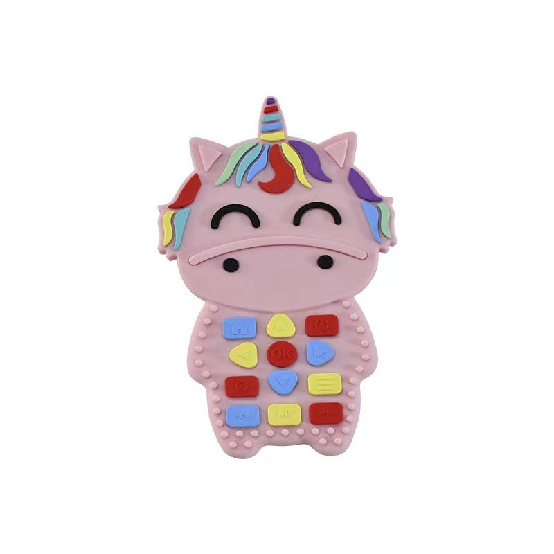 Soft Silicone Molar Teether Rod: Soothing Relief Toy