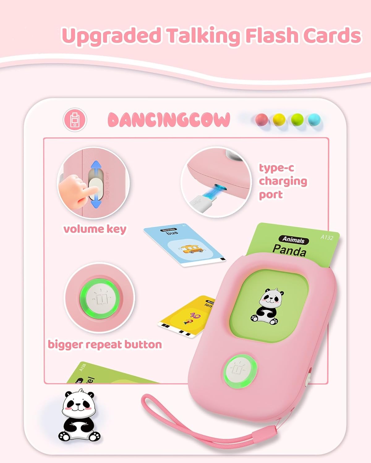 Talking Flash Cards Reader: 448 Sight Words Set