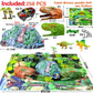 Electric Dinosaur Racing Track: T-Rex Assembly Set