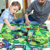 Electric Dinosaur Racing Track: T-Rex Assembly Set